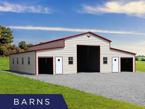 Carports St. Louis MO : 314-916-3030 : Garages : Barns : Buildings - Metal Barns