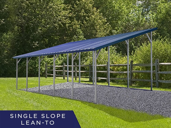 aluminum lean to carport